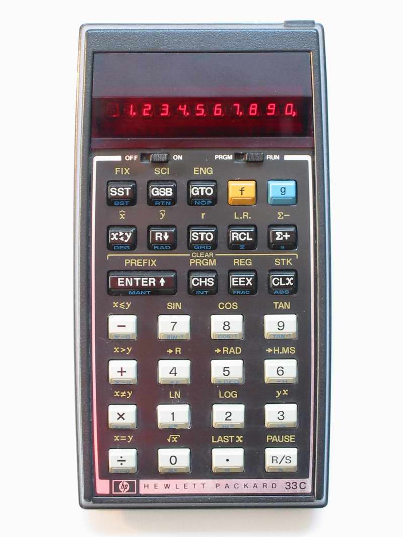 HP 33C Calculator picture
