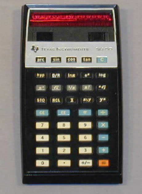 TI SR 50 Calculator picture